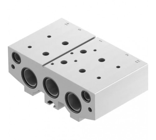 Плита для блочного монтажа Festo VABM-B10-25EEE-G12-2