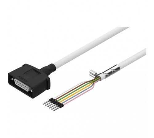 Кабель электродвигателя Festo NEBM-S1G15-E-1.5-Q7-LE6