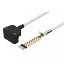Кабель электродвигателя Festo NEBM-S1W15-E-10-Q7-LE6