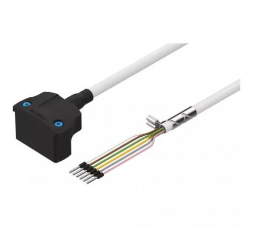 Кабель электродвигателя Festo NEBM-S1W15-E-10-Q7-LE6