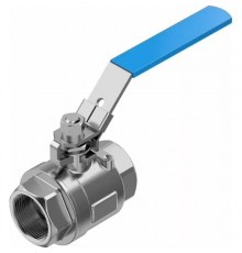 Шаровой кран Festo VZBE-11/2-T-63-D-2-M-V15V15 Ру63 Ду40 (PN63 DN40)
