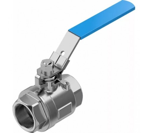 Шаровой кран Festo VZBE-11/2-T-63-D-2-M-V15V15 Ру63 Ду40 (PN63 DN40)