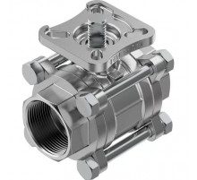 Шаровой кран Festo VZBE-11/2-T-63-T-2-F0507-V15V15 Ру63 Ду40 (PN63 DN40)
