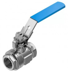 Шаровой кран Festo VZBE-1-T-63-D-2-M-V15V15 Ру63 Ду25 (PN63 DN25)