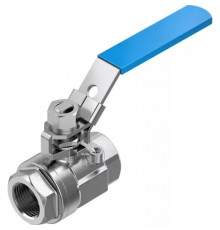 Шаровой кран Festo VZBE-3/4-T-63-D-2-M-V15V15 Ру63 Ду20 (PN63 DN20)