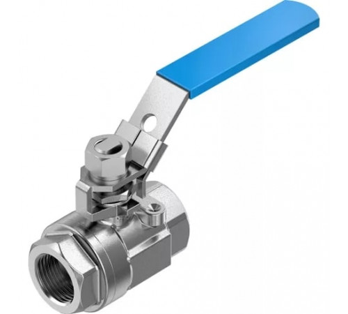 Шаровой кран Festo VZBE-3/4-T-63-D-2-M-V15V15 Ру63 Ду20 (PN63 DN20)