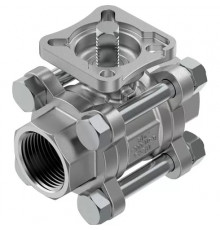 Шаровой кран Festo VZBE-3/4-T-63-T-2-F0304-V15V15 Ру63 Ду20 (PN63 DN20)