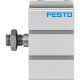 Короткоходовый пневмоцилиндр Festo ADVC-80-10-A-P-A