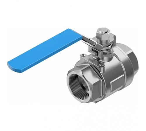Шаровой кран Festo VZBE-11/2-T-63-D-2-M-V15V15 Ру63 Ду40 (PN63 DN40)