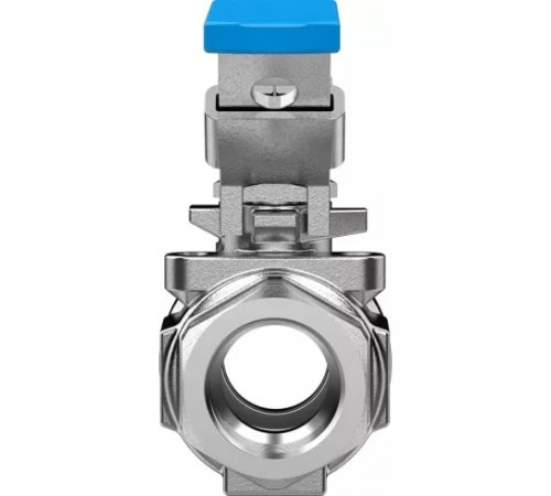 Шаровой кран Festo VZBE-3/4-T-63-D-2-M-V15V15 Ру63 Ду20 (PN63 DN20)