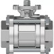 Шаровой кран Festo VZBE-2-T-63-T-2-F0507-V15V15 Ру63 Ду50 (PN63 DN50)