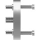 Адаптерная плита для параллельного захвата Festo DHAA-G-R3-16-B8-16