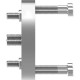 Адаптерная плита для параллельного захвата Festo DHAA-G-R3-16-B8-20