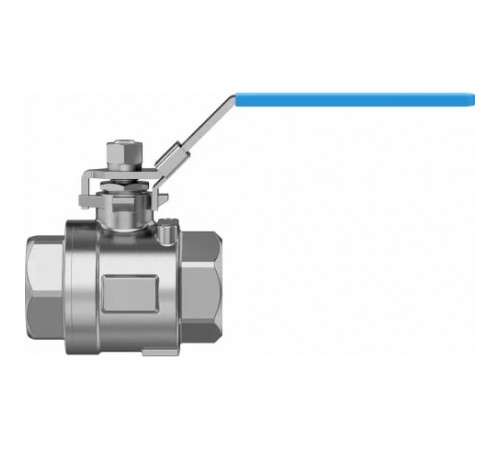 Шаровой кран Festo VZBE-11/2-T-63-D-2-M-V15V15 Ру63 Ду40 (PN63 DN40)