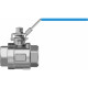 Шаровой кран Festo VZBE-11/2-T-63-D-2-M-V15V15 Ру63 Ду40 (PN63 DN40)