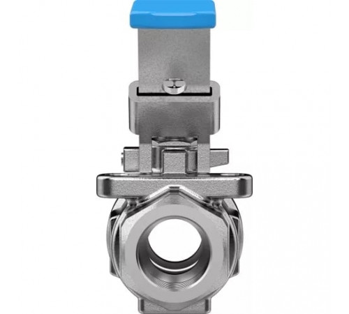 Шаровой кран Festo VZBE-1/2-T-63-D-2-M-V15V15 Ру63 Ду15 (PN63 DN15)