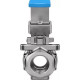 Шаровой кран Festo VZBE-1/2-T-63-D-2-M-V15V15 Ру63 Ду15 (PN63 DN15)
