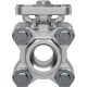 Шаровой кран Festo VZBE-1/2-T-63-T-2-F0304-V15V15 Ру63 Ду15 (PN63 DN15)
