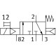 Распределитель с электромагнитным управлением Festo VUVS-L20-M32C-MD-N18-F7