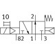 Распределитель с электромагнитным управлением Festo VUVS-L20-M32U-MD-G18-F7-1C1