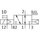 Распределитель с электромагнитным управлением Festo VUVS-L20-M32U-MZD-G18-F7