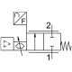 Пропорциональный распределитель Festo VEMD-L-6-14-20-D21-M5-1-R1-V4
