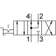 Распределитель с ручным управлением Festo VHER-H-B43U-G18