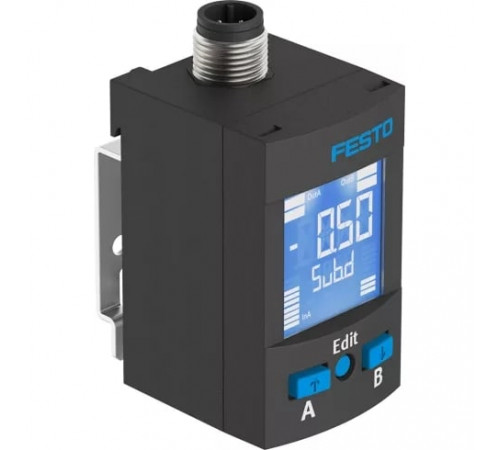 Датчик давления Festo SPAU-P10R-W-G18FD-L-PNLK-PNVBA-M12U