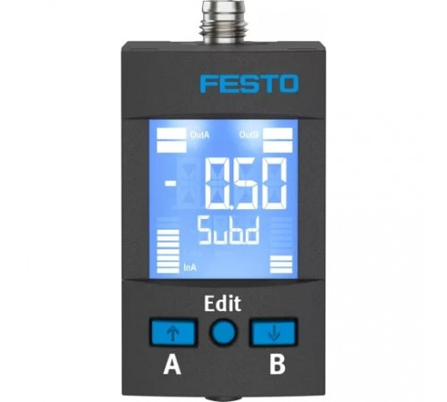 Датчик давления Festo SPAU-B2R-H-G18FD-L-PNLK-PNVBA-M8U