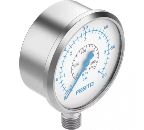Манометр Festo PAGL-HP3-63-60-G14-RC