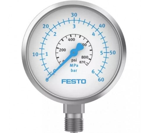 Манометр Festo PAGL-HP3-63-60-G14-RC