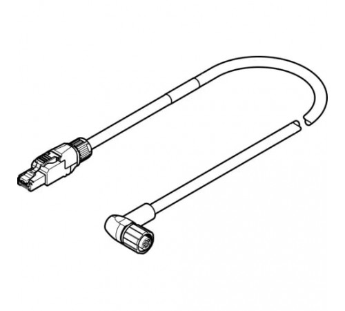 Кабель кодирующего устройства Festo NEBM-M12W8-E-10-N-R3G8