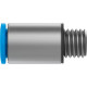 Штуцер цанговый с внутренним шестигранником Festo QSM-M7-6-I-R