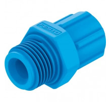 Штуцер ниппельный с накидной гайкой Festo CK-1/8-PK-6-KU