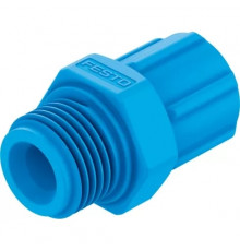 Штуцер ниппельный с накидной гайкой Festo CK-1/4-PK-6-KU