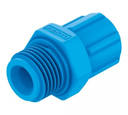 Штуцер ниппельный с накидной гайкой Festo CK-1/4-PK-6-KU