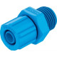Штуцер ниппельный с накидной гайкой Festo CK-1/4-PK-6-KU