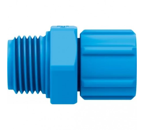 Штуцер ниппельный с накидной гайкой Festo CK-1/4-PK-6-KU