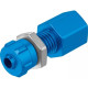 Штуцер ниппельный с накидной гайкой Festo QCK-1/4-PK-6-B