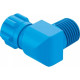 Штуцер ниппельный угловой с накидной гайкой Festo GCK-1/4-PK-6-KU