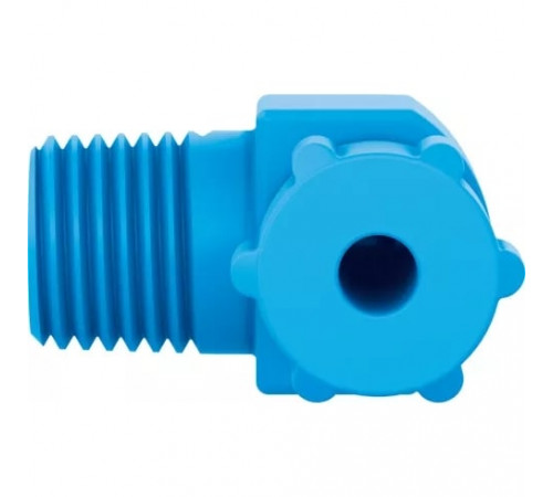 Штуцер ниппельный угловой с накидной гайкой Festo GCK-1/4-PK-6-KU