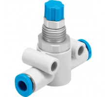 Дроссель с обратным клапаном Festo GR-QS-3