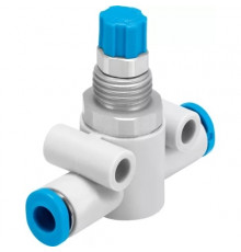 Дроссель с обратным клапаном Festo GR-QS-3