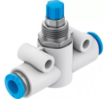 Дроссель с обратным клапаном Festo GR-QS-6