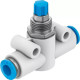 Дроссель с обратным клапаном Festo GR-QS-6