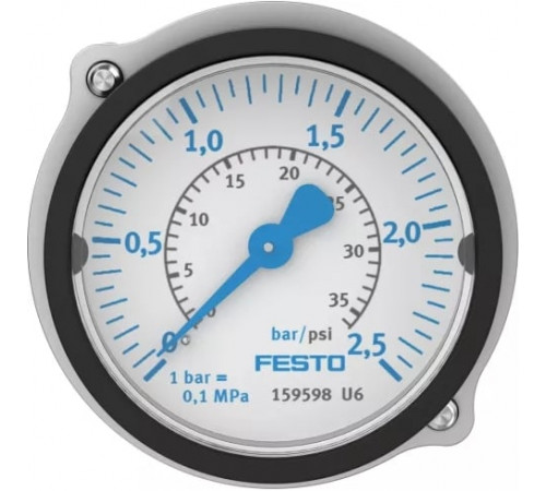 Фланцевый манометр Festo FMA-50-2,5-1/4-EN