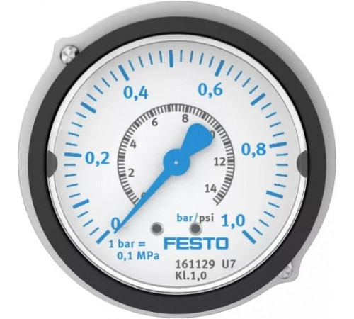 Прецизионный фланцевый манометр Festo FMAP-63-1-1/4-EN