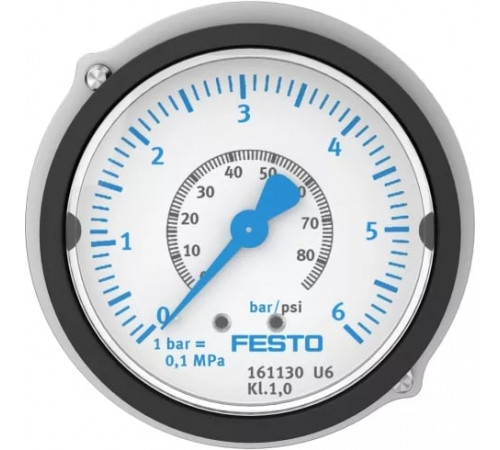 Прецизионный фланцевый манометр Festo FMAP-63-6-1/4-EN