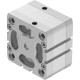 Компактный пневмоцилиндр Festo ADN-80-10-A-P-A