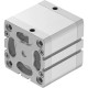 Компактный пневмоцилиндр Festo ADN-80-40-A-P-A